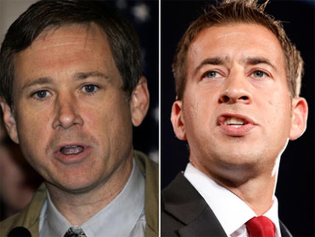US Representative of Illinois and senatorial candidate Mark Kirk left, and U.S. Senate Candidate Alexi Giannoulias