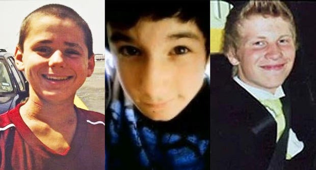 Gay teens Asher Brown, 13, Seth Walsh, 13, and Justin Aaberg all committed suicide in 2010 in the face of alleged anti-gay bullying.