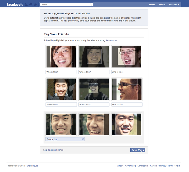 How to disable Facebook's new facial recognition feature