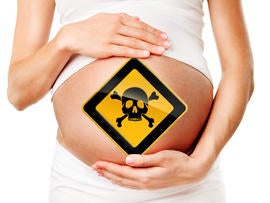 toxic, mom, pregnant, woman, pregnancy, chemicals, stock, 4x3