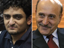 Wael Ghonim and Omar Suleiman