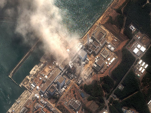 The Fukushima Dai-ichi nuclear plant in northeast Japan