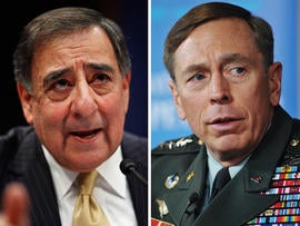 Leon Panetta and David Petraeus