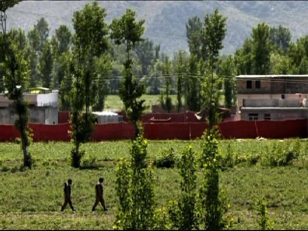 Osama bin Laden's compound in Abbottabad