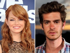 Emma Stone and Andrew Garfield
