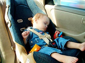 baby, car seat, car, sleeping, stock, 4x3