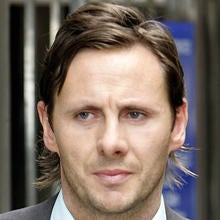 Glenn Mulcaire leaves Horseferry Magistrates Court Aug. 16, 2006, in London after facing charges of mobile phone tapping. Photo credit: Getty Images