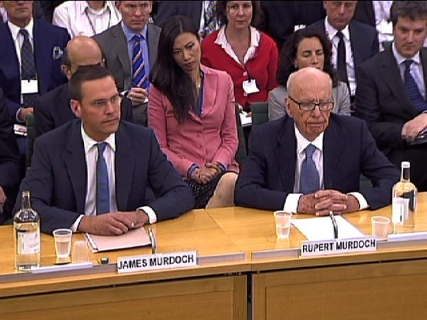 James Murdoch and Rupert Murdoch