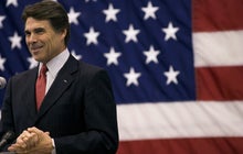 Rick Perry on the campaign trail
