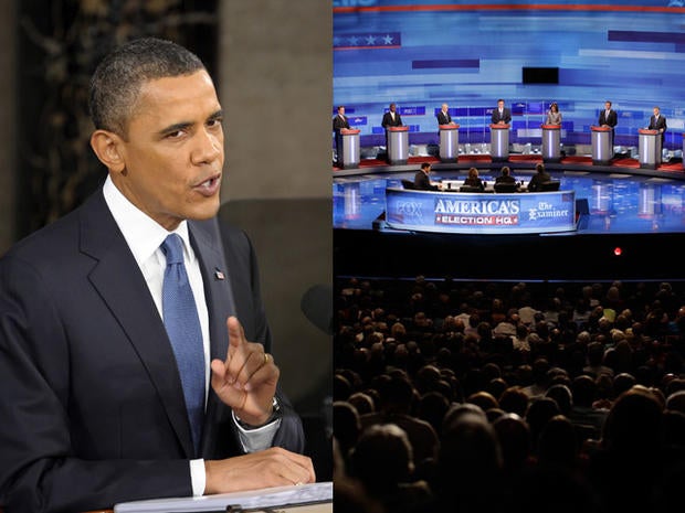 Barack Obama and Republican presidential candidates