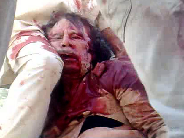 Image result for assassination of gaddafi