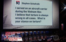 Candidates split on waterboarding