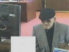"Geezer Bandit" a young man in disguise?