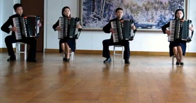 North Korean accordion cover of aha's "Take on Me" CBS News