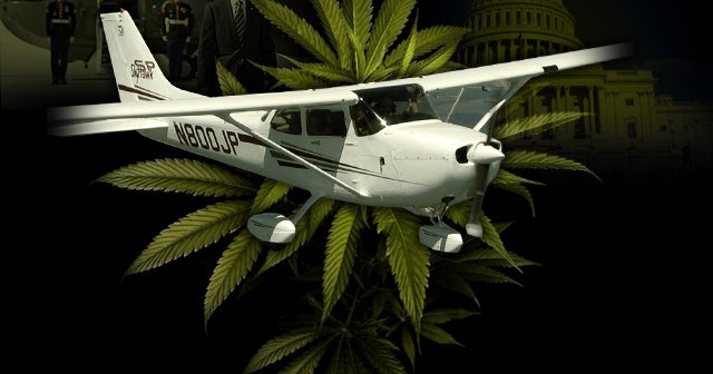 Potladen plane blows into Obama's air space CBS News