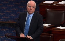 McCain defends Clinton aide from "sinister" Bachmann attacks