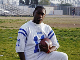 An undated file photo of Los Angeles High School student Jamiel Shaw Jr., 17.