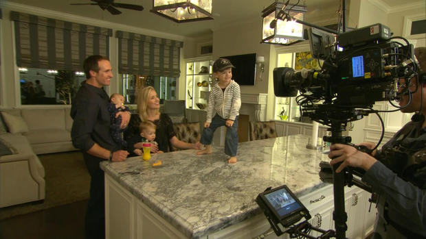 At Home With Drew And Brittany Brees Photo 1 Pictures Cbs News