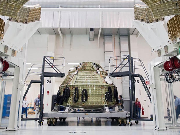 Orion crew module construction