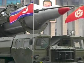 North Korean Musudan, or Taepodong X, intermediate-range missile