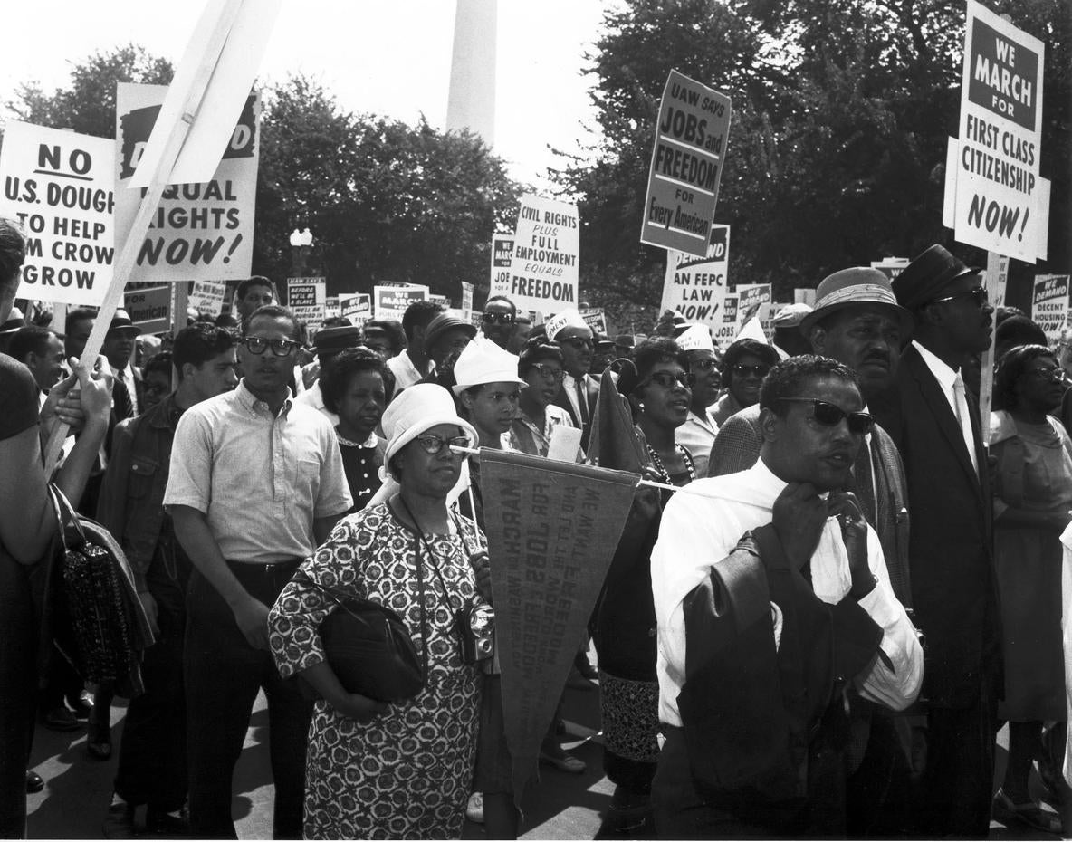 Rare photos of the March on Washington Photo 5 Pictures CBS News