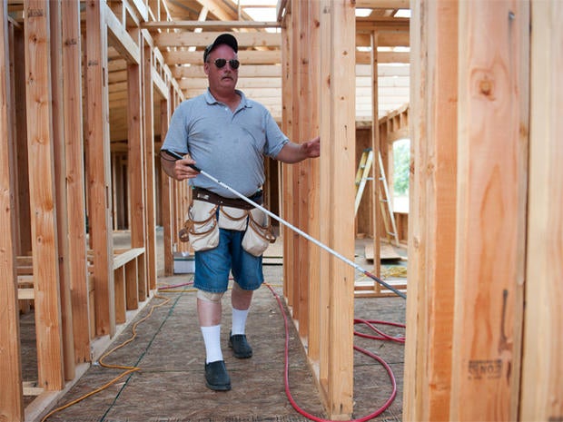 Blinded at age 18, Thomas Graham is now building his own house -- and reclaiming his childhood in the process.