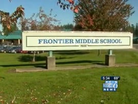 An 11-year-old student at Frontier Middle School in Vancouver, Wash. was arrested on Oct. 23, 2013 on an attempted murder charge after allegedly bringing a handgun, 400 rounds of ammunition and several knives to school, authorities said