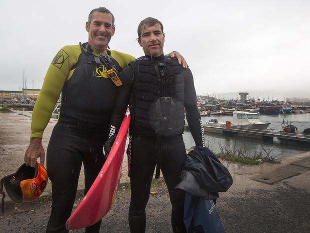 Carlos Burle, Garret McNamara