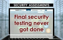 HealthCare.gov never received top-to-bottom security test