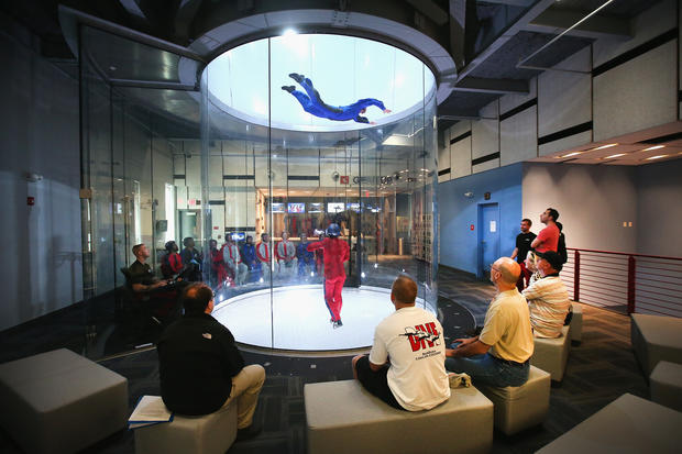 Rosemont, Illinois - Skydiving indoors - Pictures - CBS News