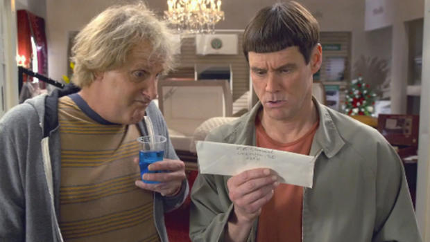 Dumb And Dumber To Trailer Unveiled By Jim Carrey Jeff Daniels On Tonight Show Cbs News