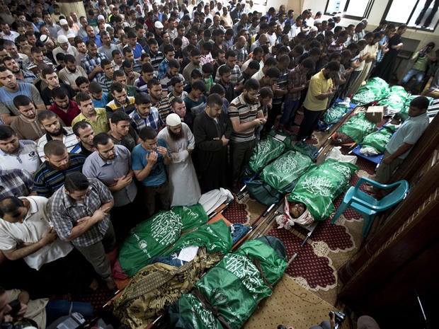 palestinians gaza funeral
