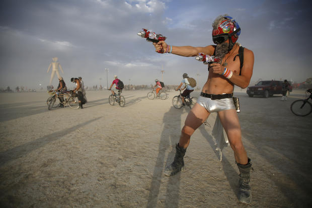 The Super Pool Burning Man 2014 Pictures Cbs News