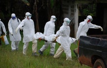 Burying the dead in Liberia 