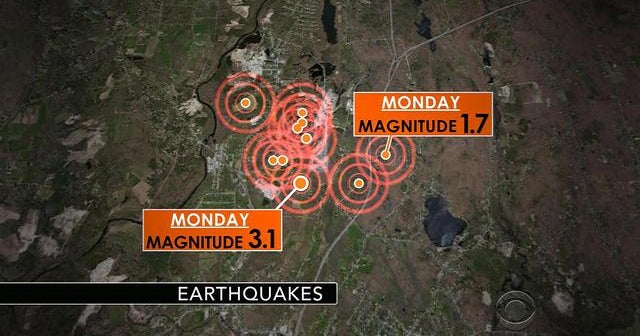 Series of earthquakes strike Connecticut Videos CBS News