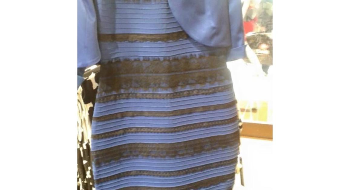 Is it blue and black or white and gold? Dress color debate goes ...