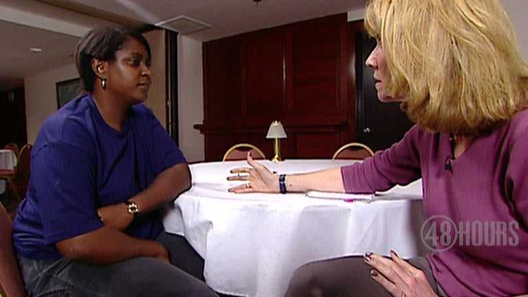 Sheila Green talks with Erin Moriarty in 1999.