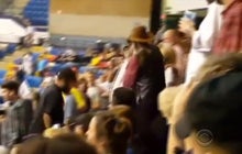 Protester attacked while leaving Trump rally