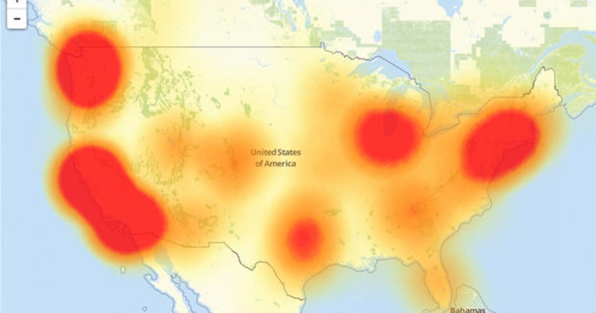US internet disrupted as firm hit by cyberattacks - CBS News
