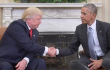 Cordial, but awkward: Trump and Obama meet
