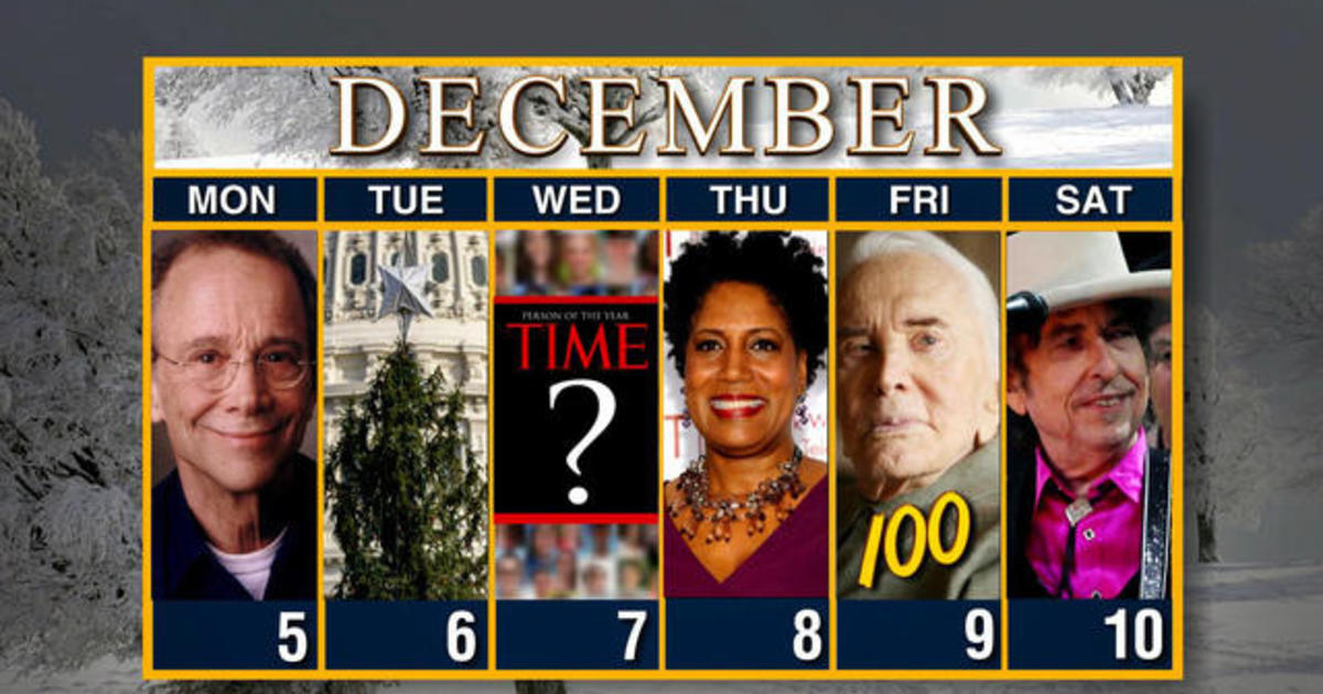 Calendar: Week of December 5