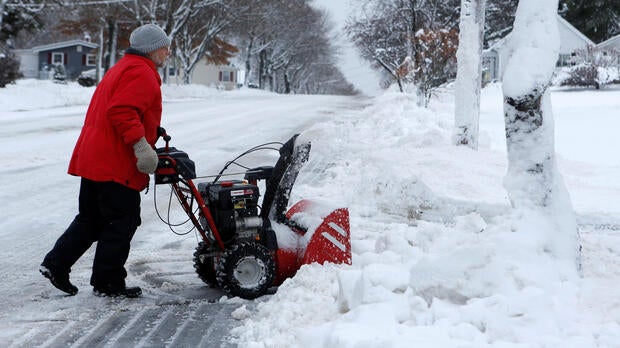 Some in New England pummeled with almost two feet of snow Some in New England pummeled with almost two feet of snow