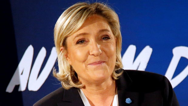 Marine Le Pen spotted at Trump Tower in NY Marine Le Pen spotted at Trump Tower in NY