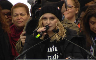 Madonna at Women's March: "I have thought an awful lot about blowing up the White House"
