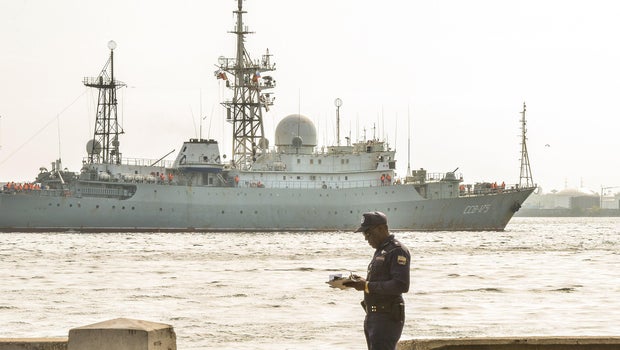 Russian Ship, Once Off Connecticut Shore, Spotted Near Georgia