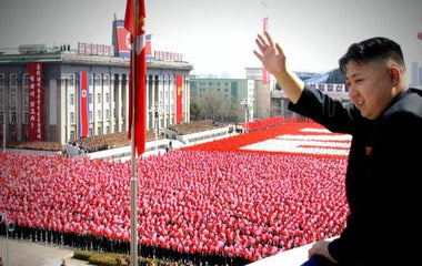 North Korea parades infantry arsenal