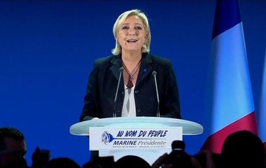 Two candidates move to second round in French election