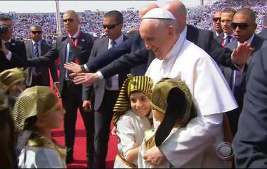 Pope Francis concludes his trip to Egypt 