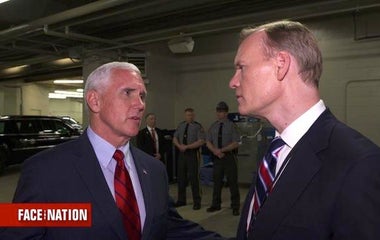 Pence discusses his recent trip to Asia amid North Korea tensions