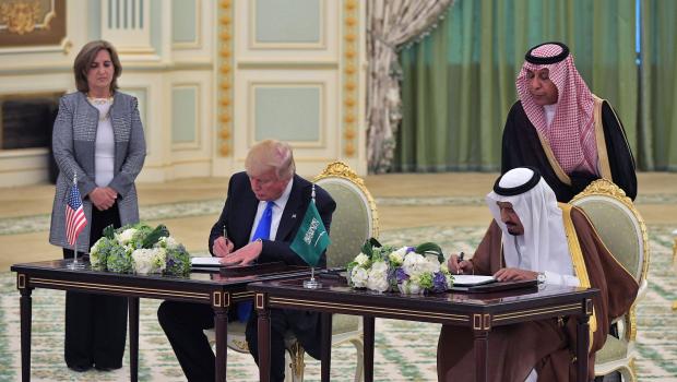 Trump Signs $110 Billion Arms Deal With Saudi Arabia - CBS News